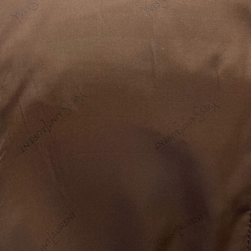 Men's YSL Yves Saint Laurent Houndstooth Plaid Tan Brown Red Vintage Vest Small - Picture 3 of 7